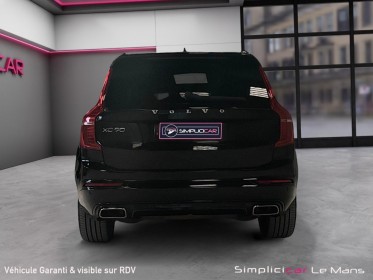 Volvo xc90 t8 awd 30387 ch geartronic 8 7pl r-design garantie 12 mois occasion simplicicar le mans simplicicar simplicibike...