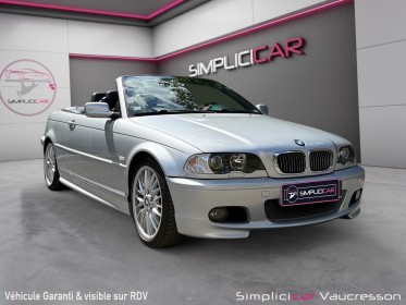 Bmw serie 3 cab e46 330 ci steptronic pack m/ carnet entretien bmw  vidange boite faite occasion simplicicar vaucresson...