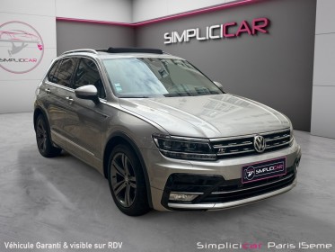 Volkswagen tiguan 2.0 tdi 150 dsg7 carat r-line full options occasion paris 15ème (75) simplicicar simplicibike france
