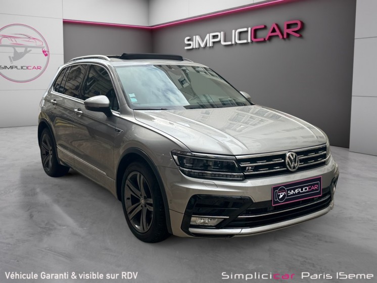 Volkswagen tiguan 2.0 tdi 150 dsg7 carat r-line full options occasion paris 15ème (75) simplicicar simplicibike france