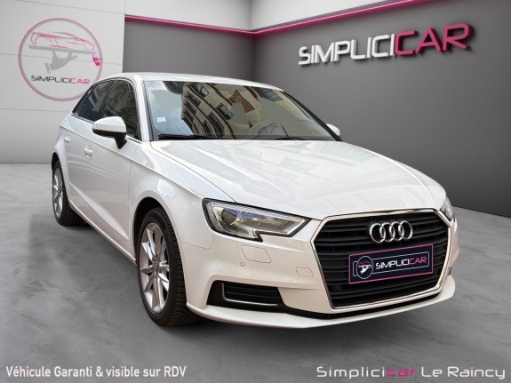 Audi a3 sportback 1.6 tdi 110 design luxe garantie 12 mois occasion simplicicar le raincy simplicicar simplicibike france