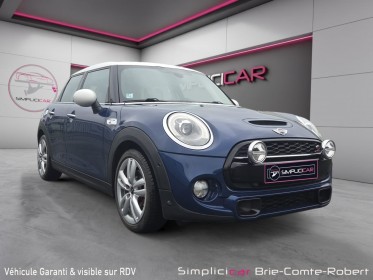 Mini hatch 5 portes cooper s 192 ch finition red hot chili occasion simplicicar brie-comte-robert simplicicar simplicibike...