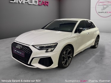 Audi a3 sportback 40 tfsie 204 s tronic 6 s line occasion paris 15ème (75) simplicicar simplicibike france