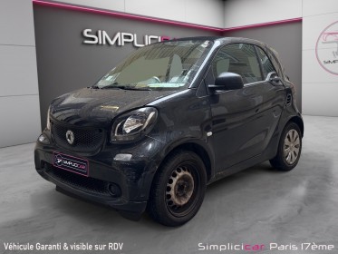 Smart fortwo coupe 1.0 71 ch ss ba6 pure occasion paris 17ème (75)(porte maillot) simplicicar simplicibike france