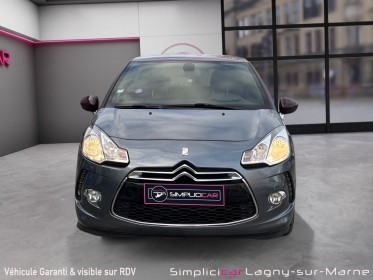 Citroen ds3 1.6 vti 120 ultra prestige a - sièges electriques/ chauffants - ecran tactile occasion simplicicar lagny ...