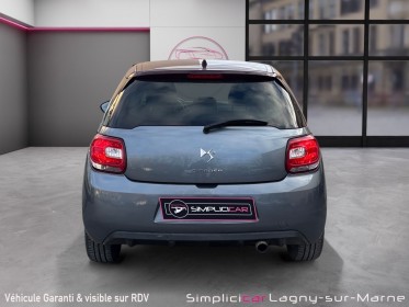 Citroen ds3 1.6 vti 120 ultra prestige a - sièges electriques/ chauffants - ecran tactile occasion simplicicar lagny ...