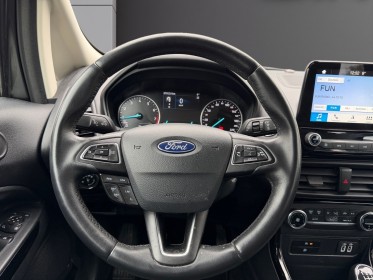 Ford ecosport 125ch - radar ar - carplay  - garantie ford occasion simplicicar salon de provence simplicicar simplicibike...