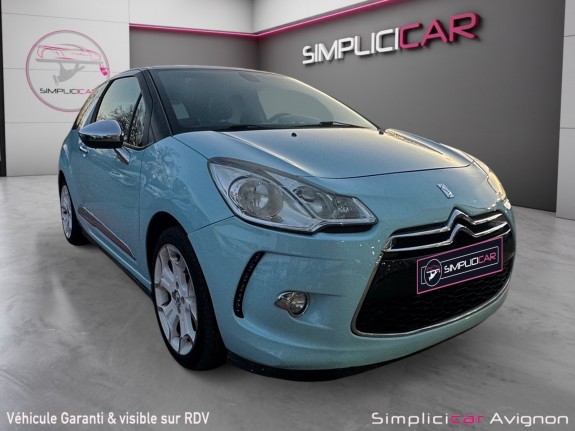 Citroen ds3 so chic 90ch hdi fap airdream occasion avignon (84) simplicicar simplicibike france
