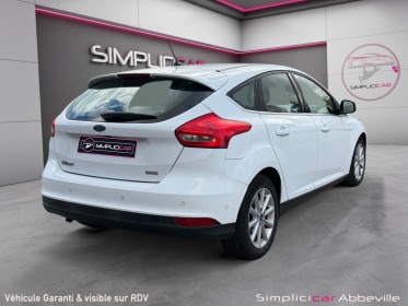 Ford focus 1.0 ecoboost 100 ss titanium garantie 12 mois occasion abbeville simplicicar simplicibike france