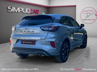 Ford puma 1.0 ecoboost 125 ch mhev ss bvm6 st-line carplay bluetooth gps garantie 12 mois occasion simplicicar poitiers...