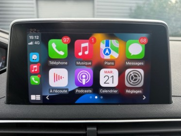 Peugeot 3008 bluehdi 180ch eat8 gt line/toit ouvrant/carplay/camera /radar av ar/sièges chauffants/garantie occasion...