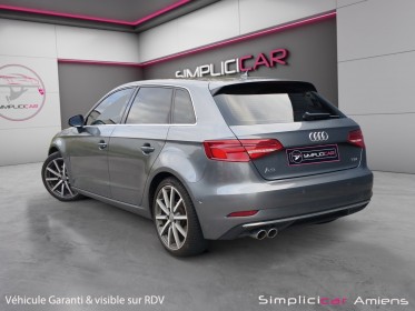 Audi a3 sportback 2.0 tdi 150 s tronic 6 design luxe bien entretenue garantie un an occasion simplicicar amiens  simplicicar...
