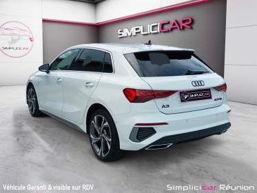 Audi a3 sportback 1.4  tfsie  40  204ch s tronic 6 finition s line / caméra de recul / 4 modes de conduites / carplay...
