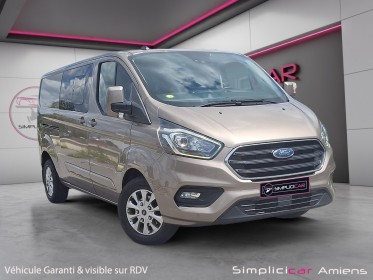 Ford transit custom fourgon 340 l2h1 2.0 ecoblue 130 limited occasion simplicicar amiens  simplicicar simplicibike france
