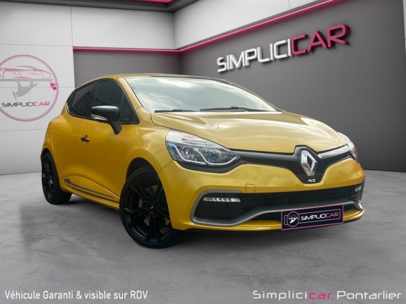 Renault clio iv 1.6 turbo 200 rs edc jaune sirius garantie 12 mois minimum occasion simplicicar pontarlier auto  simplicicar...