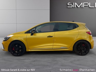 Renault clio iv 1.6 turbo 200 rs edc jaune sirius garantie 12 mois minimum occasion simplicicar pontarlier auto  simplicicar...