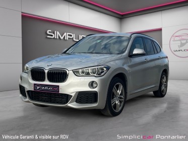Bmw x1 f48 xdrive  m sport 20d 190ch bva8 garantie 12mois minimum occasion simplicicar pontarlier auto  simplicicar...