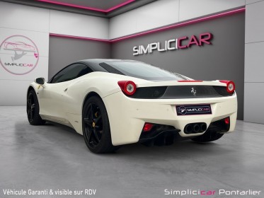 Ferrari 458 italia  v8 4.5l 570ch garantie 12 mois minimum occasion simplicicar pontarlier auto  simplicicar simplicibike...