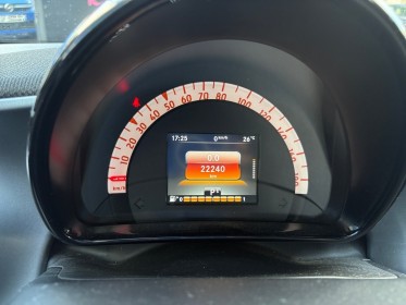 Smart fortwo coupe 90 ch bva prime - pack sport - cuir - caméra et radars de recul - pack d'eclairage d'ambiance - 22240 kms...