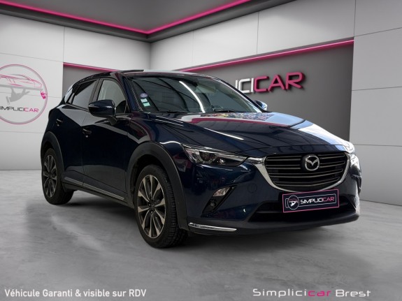 Mazda cx-3 2.0l skyactiv-g 121 4x2 selection - garantie 12 mois occasion simplicicar brest simplicicar simplicibike france