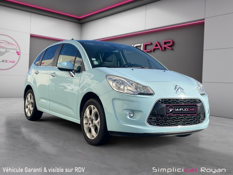 Citroen c3 c3 vti 120 exclusive boite auto moteur a chaine garantie 12 mois occasion simplicicar royan simplicicar...
