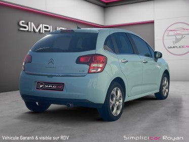 Citroen c3 c3 vti 120 exclusive boite auto moteur a chaine garantie 12 mois occasion simplicicar royan simplicicar...