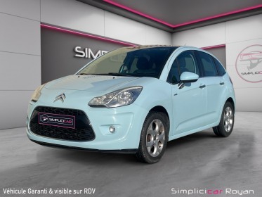 Citroen c3 c3 vti 120 exclusive boite auto moteur a chaine garantie 12 mois occasion simplicicar royan simplicicar...