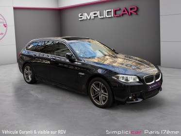 Bmw serie 5 touring f11 lci 530d xdrive 258 ch m sport a/ toit ouvrant panoramique / camera de recul / volant cuir occasion...