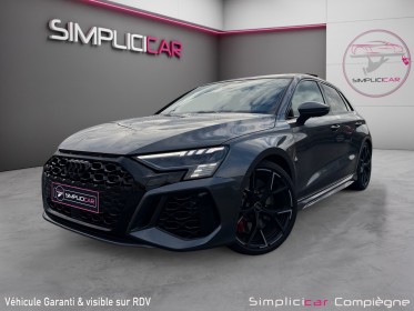Audi rs3 sportback 2.5 tfsi 400 s tronic 7 quattro -  full -  immat fr - carplay - toit ouvrant - faible km occasion...