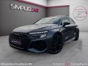 Audi rs3 sportback 2.5 tfsi 400 s tronic 7 quattro -  full -  immat fr - carplay - toit ouvrant - faible km occasion...
