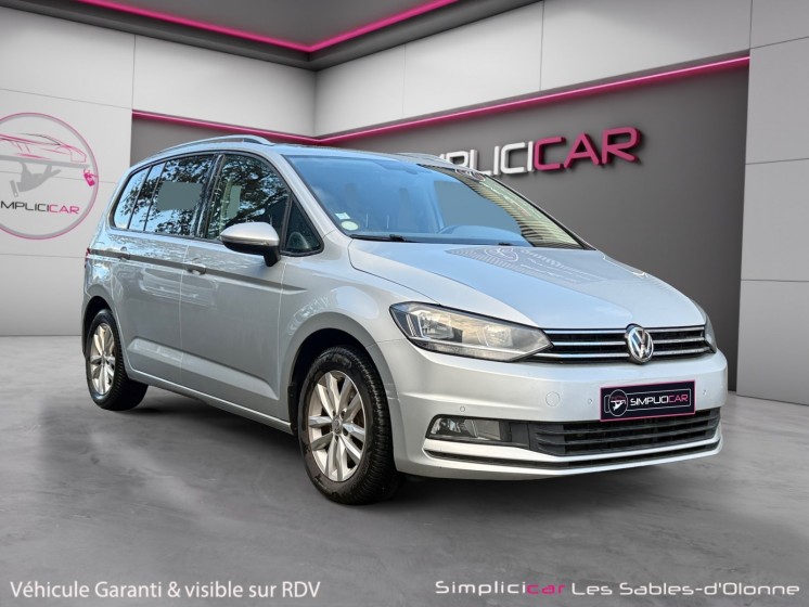 Volkswagen touran business 1.6 tdi 110 bmt confortline 7pl dsg7 garantie 12 mois boite auto monospace compact occasion...