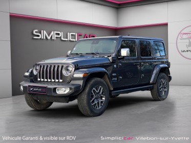 Jeep wrangler unlimited 4xe 2.0 l t 380 ch phev 4x4 overland carplay siÈge chauf rÉgulateur adaptatif garantie 12 mois......