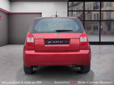 Citroen c2 c2 1.1i airdream collection occasion simplicicar brie-comte-robert simplicicar simplicibike france