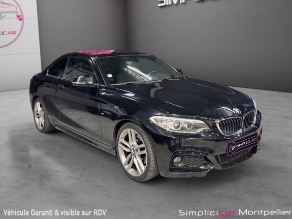 Bmw serie 2 coupe f22 220d 184 ch m sport toit ouvrant garantie 12 mois occasion montpellier (34) simplicicar simplicibike...