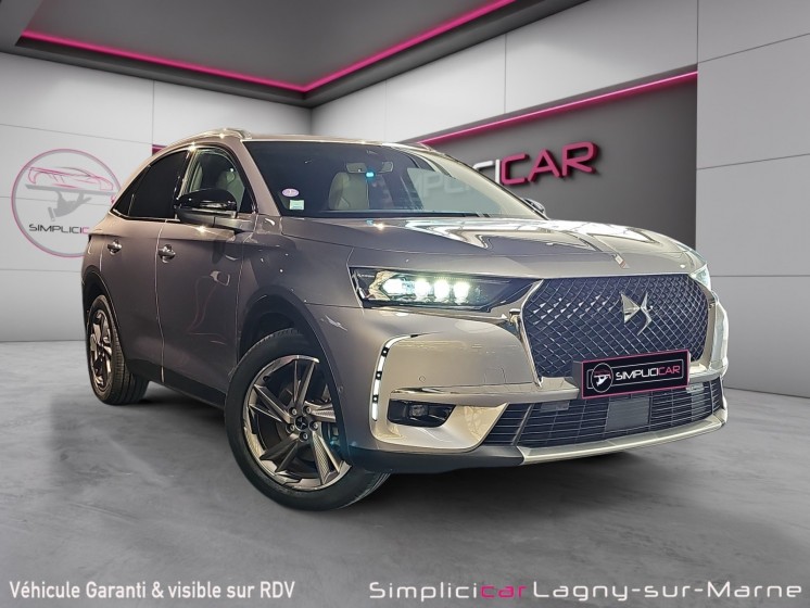 Ds ds 7 hybride rechargeable e-tense 225 eat8 rivoli - toit ouvrant - camera 360 - sieges electriques occasion simplicicar...