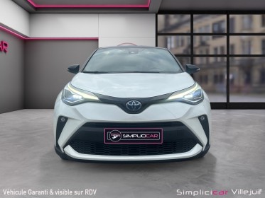 Toyota c-hr hybride my20 2.0l distinctive, entretient toyota, garantie 12 mois, carplay, détecteur angle mort occasion...