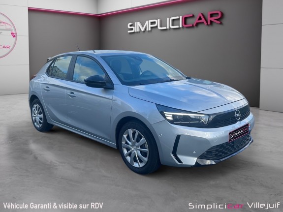 Opel corsa 1.2 turbo 100 ch bvm6 corsa, garantie constructeur, carplay, détecteur angle mort occasion simplicicar villejuif ...