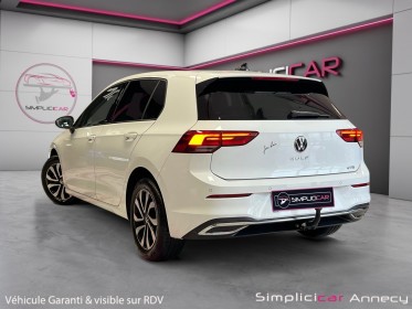 Volkswagen golf viii 1.5 etsi opf 130ch dsg7 active/garantie 12 mois/attelage/1ère main/suivi vw/roue secours occasion...