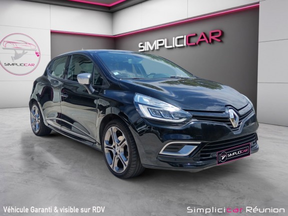 Renault clio iv 1.2 tce 120ch energy / finition gt-line / caméra de recul / occasion réunion ville st pierre simplicicar...