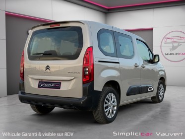 Citroen berlingo taille m bluehdi 100 ss bvm6 feel, radar recul ar, ecran tactile, carplay, garantie 12 mois occasion...