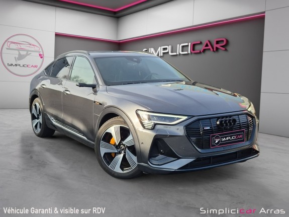 Audi e-tron sportback 55 quattro 408 ch s line occasion simplicicar arras  simplicicar simplicibike france