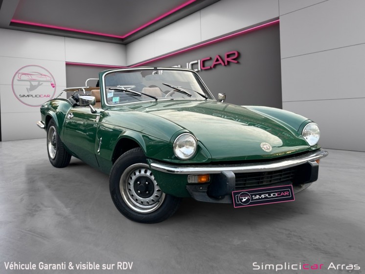 Triumph spitfire 1500fh occasion simplicicar arras  simplicicar simplicibike france