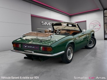 Triumph spitfire 1500fh occasion simplicicar arras  simplicicar simplicibike france