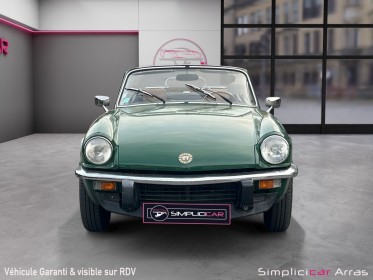 Triumph spitfire 1500fh occasion simplicicar arras  simplicicar simplicibike france