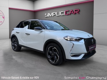 Ds ds3 crossback 155 ch eat8 grand chic  / focal / affichage tete haute / cuir / sièges electrique occasion...