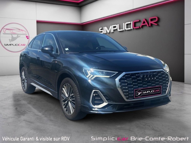 Audi q3 sportback 40 tdi 200 ch s tronic 7 quattro s line-virtual cockpit -garantie 12 mois occasion simplicicar...