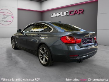 Bmw serie 4 gran coupe f36 420d 190 ch sport / volant pack m / led / camera occasion champigny-sur-marne (94) simplicicar...