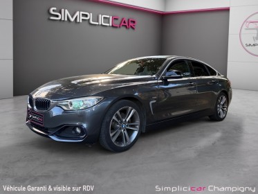 Bmw serie 4 gran coupe f36 420d 190 ch sport / volant pack m / led / camera occasion champigny-sur-marne (94) simplicicar...