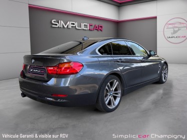 Bmw serie 4 gran coupe f36 420d 190 ch sport / volant pack m / led / camera occasion champigny-sur-marne (94) simplicicar...