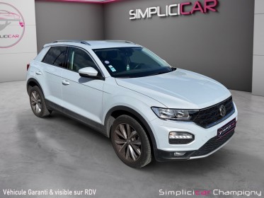 Volkswagen t-roc 1.0 tsi 115 cv lounge / camera de recul / acc occasion champigny-sur-marne (94) simplicicar simplicibike...